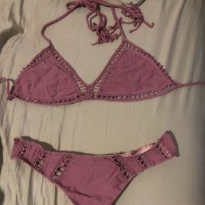 Acacia Andy Top + Chuns Bottom in Orchid